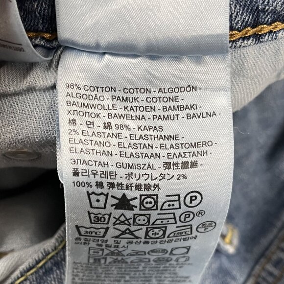 Levis 559 Jeans Mens 40x30 Relaxed Fit Blue Jeans Denim Western Loose - Picture 5 of 7